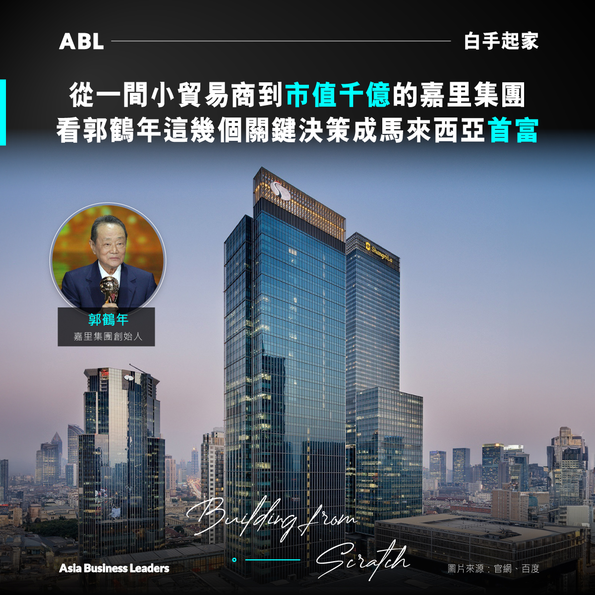 不只是糖王!郭鶴年如何從食品業跨足物流、地產,締造千億帝國