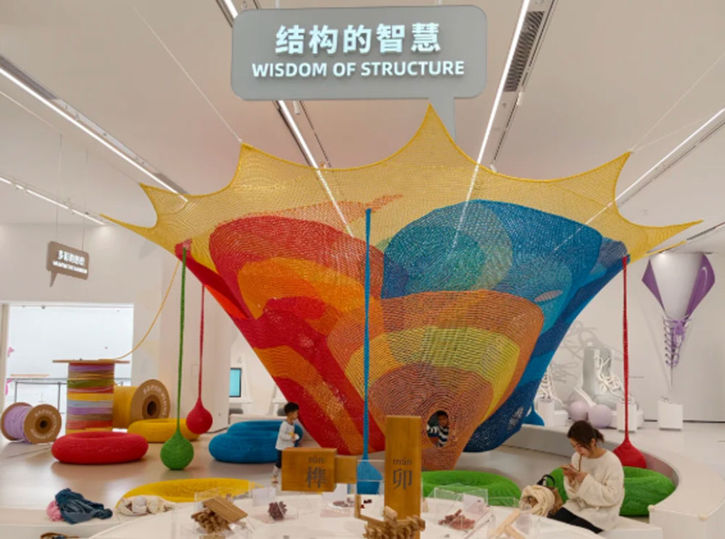深圳灣文化廣場設計探索館｜榫卯結構拼搭