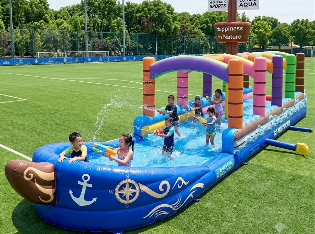 GO PARK 夏日派對|22米海盜船嬉水天地